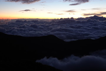 Landscape of Jonen mountains (Japan alps / Japanese mountains)