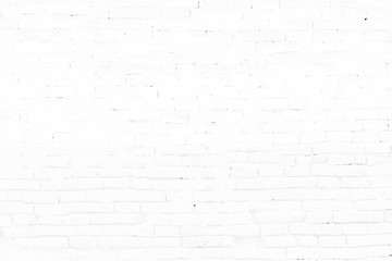 Fototapeta premium Old white brick wall texture background.