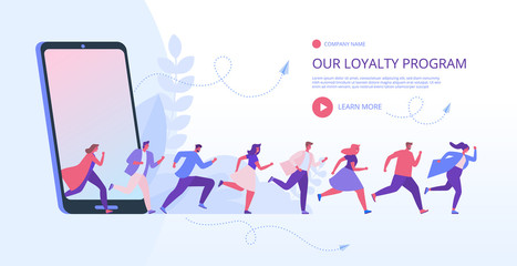 Discount marketing program for regular customers