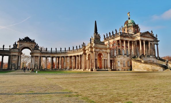 Triumphtor, Kolonnaden, Commun, Potsdam