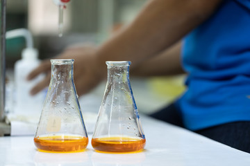 Analysis of Dissolved Oxygen(OD),BOD and Alkalinity in Laboratory.