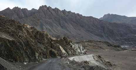 Mountain scenery of Ladakh, India