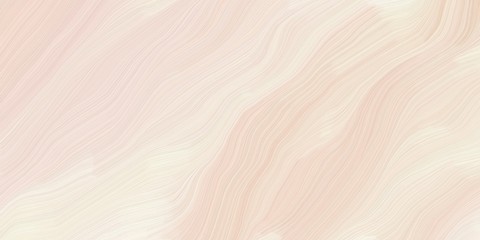 Obraz premium background graphic with abstract waves design with antique white, linen and sea shell color