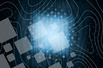 abstract, blue, technology, light, design, pattern, wallpaper, fractal, concept, space, science, digital, computer, black, backdrop, texture, wave, energy, motion, effect, dark, illustration, futuris