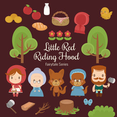 fairytale series little red riding hood