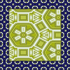 Elegant ornamental seamless pattern tile