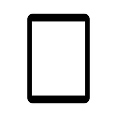 tablet pc icon design vector template