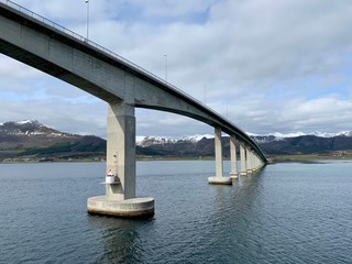 Under the brigde, ⁨Stokmarknes⁩, ⁨Norway⁩