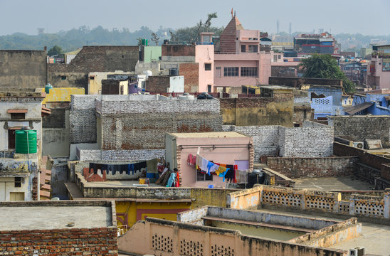 Aerial View Of Agra, India