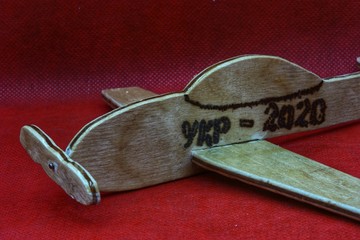 knife and fork on wood
