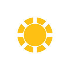 swirl geometric sun arrow logo vector