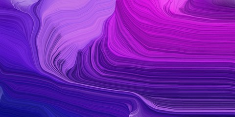 background graphic with smooth swirl waves background illustration with dark magenta, indigo and medium orchid color