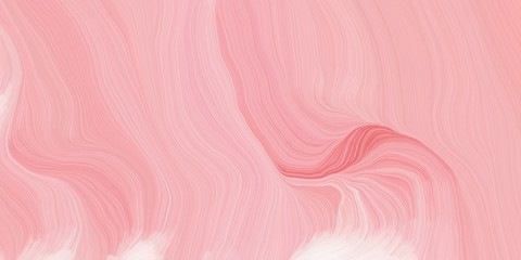 Fototapeta na wymiar background graphic with abstract waves design with light pink, misty rose and light coral color