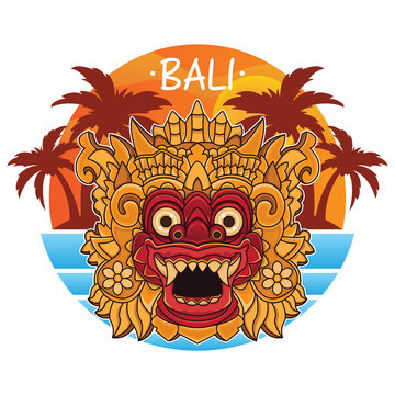 design bali island logo