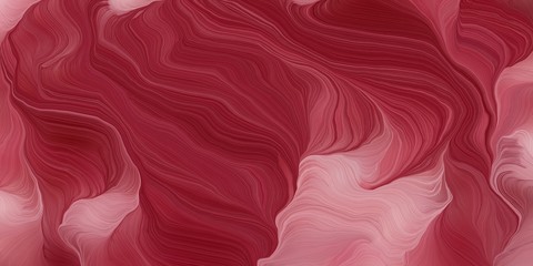 Obraz premium background graphic with contemporary waves illustration with dark moderate pink, rosy brown and indian red color