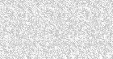  Magic silver crystal ice. Winter light abstract background. Halftone little square triangles. Xmas sparkle diamond festive BG. Happy New Year. Geometric classic origami pattern. Shine glamour gradien