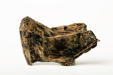 Biotite,  phyllosilicate minerals within the mica group