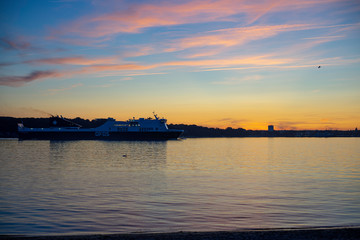 Kiel Sonnenuntergang