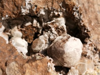 minéraux - quartz et sidérite de vizille
