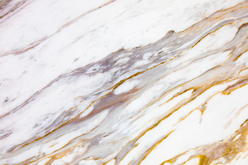White marble background with natural gold stripe for elegant design purpose