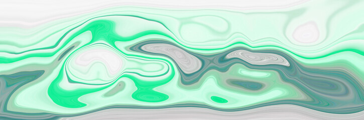 Aqua mint background in a modern trend shade, a beautiful textural eyelash with waves and patterns. Template for screensaver or packaging, abstract illustration in blue. 