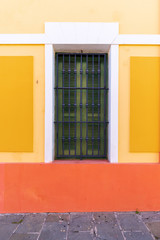 Colorful photo of a window in Old San Juan Puerto Rico