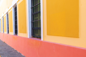 Colorful photo of a window in Old San Juan Puerto Rico
