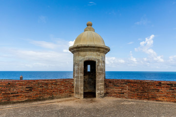 El Morro Fort Old San Juan Puerto Rico - obrazy, fototapety, plakaty