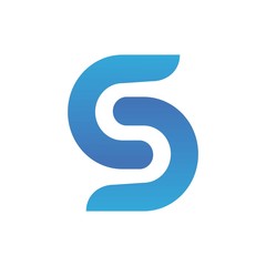 S letter logo. Vector concept of company logo template. Sign of corporate identity in the form of letter S.
