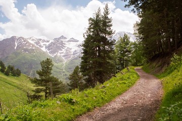 road in the mountains