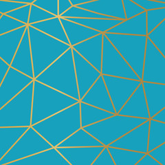 golden polygonal texture- vector illustration