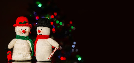 Hand Knit Christmas Dolls Cuddle and Kind