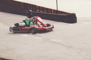 freeze frame go kart ride