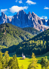The symbol of the valley Val di Funes
