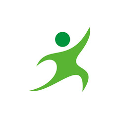 green leaf logo