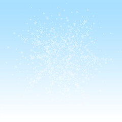 Beautiful glowing snow Christmas background. Subtl