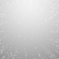 Beautiful glowing snow Christmas background. Subtl