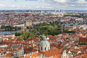 Fototapeta premium 展望台よりプラハの街風景