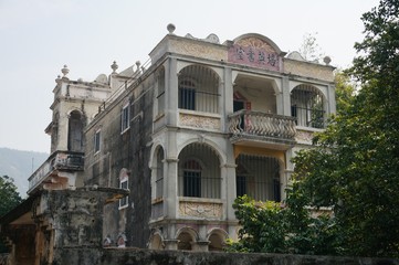 Fototapeta na wymiar old house in Majianglong village, China