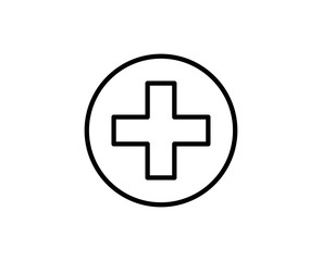 Obraz premium Medical line icon
