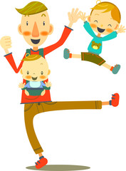 ハッピーファミリー　ハッピーボーイズ