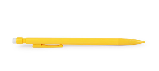 Mechanical pencil on a white background