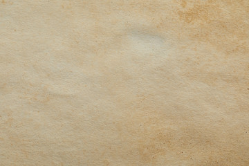 top view of vintage beige paper texture