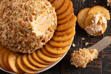 Cheeseball Perfect for Holiday Paries