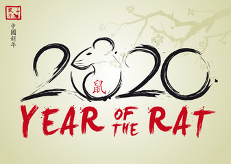 2020 Year of the Rat - Chinese New Year