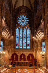 Fototapeta na wymiar Saint Magnus Orkney Interior
