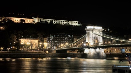 chain bridge in budapest