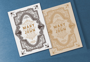Wedding Invitation Layout