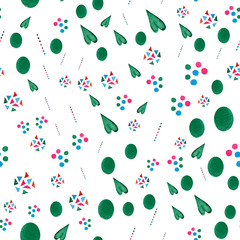 Heart seamless pattern