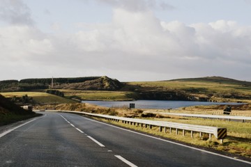 Fototapeta premium roadtrip in the mountains